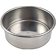 LABALPHA Lab Sieves Pan with Lid, 4'' Diameter, 304 Stainless Steel