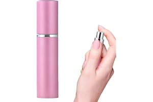 Zuroki Atomizzatore di Profumo, 5ML Mini Bottiglia di Profumo,Rosa,Flacone Spray orta Profumo da Viaggio, Atomizzatore Profumo, Mini Nebulizzatori per Profumo per Viaggiare, Festa, Vita Quotidiana