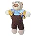 Produktbild Kuscheldir 12004 Student Navigation Teddy Seemann Kleines Plüschtier Teddybär Gehäkelt Blau 20cm