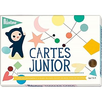 Milestone Cards - Journal et livre de naissance - Cartes souvenirs Juniors