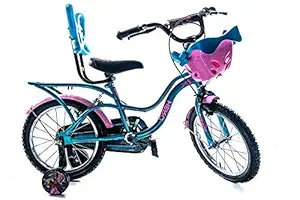 Hero Cycles 16 Kids Cycles Fairy Blue/Pink (Age 4 to 7 Year)