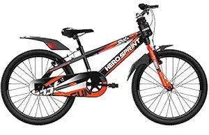Hero Cycles Hero Sprint Whistle 20 T Inches with 4 Inches Steel Frame Kids Cycle Road Bike