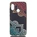 Produktbild Everainy Xiaomi Redmi 6 Pro/Xiaomi Mi A2 Lite Hülle Silikon Bumper Gummi Cover Hüllen Kompatibel für Xiaomi Mi A2 Lite Handyhülle Stoßfest TPU Stoßstange Schwarz Schutzhülle (Blume)