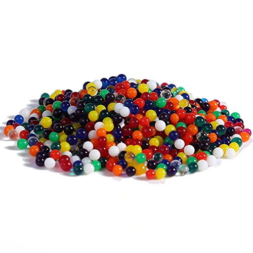 LanMing 5000pcs Wasserperlen Gelperlen Aquaperlen Deko Aqualinos Hydroperlen Für Die Bewässerung Der Pflanzen (Zufällige Farbe) - 6