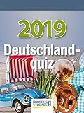 Deutschlandquiz 256019 2019: Tages-Abreisskalender I Jeden Tag eine neue Wissens-Frage rund um Deutschland I Aufstellbar I 12 x 16 cm by 