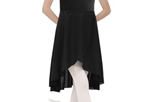 BALAYSIER Ballet Skirts for Girls and Women Ballet Wrap Skirt Chiffon Dance Skirts with Adjustable Buckle Design at Waist