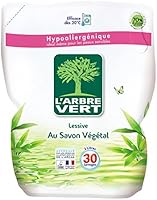 L'Arbre Vert - Recharge Lessive Liquide - Savon V&eacute;g&eacute;tal - 2 L