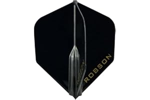 Robson Pluma Bulls Darts Estandar Negra 51701