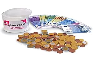 Cwr 09868 Barattolo Monete, 208 Pezzi
