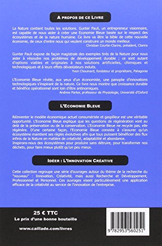 Livres Couvertures de L'économie bleue : 10 ans, 100 innovations, 100 millions d'emplois