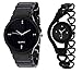 OM DESIGNER Analogue black Dial unisex Watch II-BL1 RS.299.00