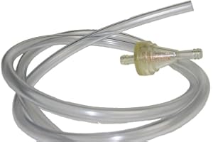 CITOMERX Set Benzinschlauch und Filter für Roller Mofas Mopeds wie Piaggio TPH Quartz Sfera, Vespa LX ET2 ET4, Peugeot Speedfight