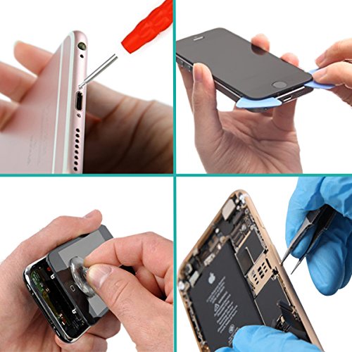 Oria Schraubendreher Set Magnetic Austauschbar Magnetverschluss Hardware Schraubendrehersatz Reparatur Werkzeug Kit für iPad, iPhone, Tablets, Laptops, PC, Brillen&Andere Geräte etc.(38 in 1) - 6