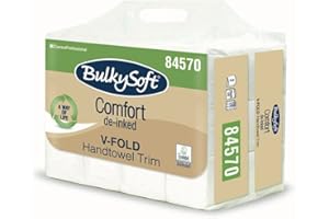 BULKY SOFT 9000 ASCIUGAMANI MONOUSO CARTA DISPENSER PIEGATI A V COMPATIBILE A C E A Z