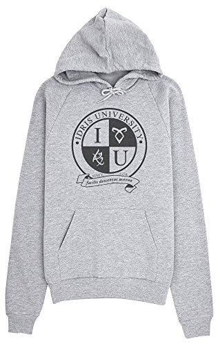 idcommerce Idris University Felpa con cappuccio da donna Large