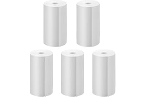5 Rollos de Papel de Impresión para la Cámara de los Niños, GREENKINDER Impresión Instantánea de Papel Térmico, Papel de Recarga para La Cámara de Los Niños, Para la Cámara Instantánea Modelo X6