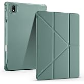 Honor Magic Pad 2 Uyumlu Tri-Folding Kalem B&ouml;lmeli Uyku Modlu Akıllı Kılıf