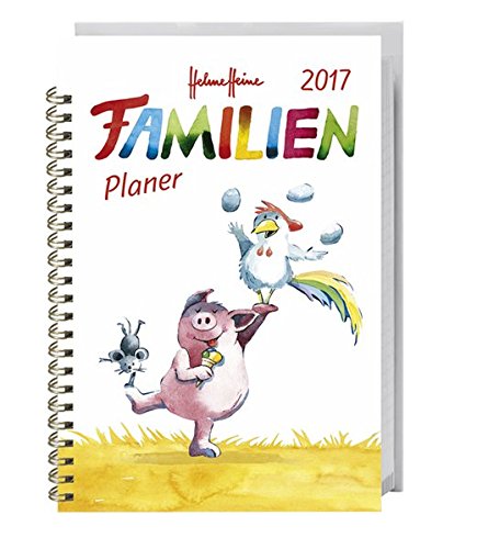 Helme Heine Familienplaner Buch A5 - Kalender 2017