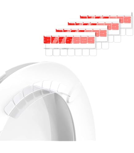 UOCAI Urinabweiser Für Toilette - 2 Stück Spritzschutz Mit Saugnapf