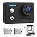 Produktbild siroflo Action Kamera 4K 12MP WiFi Sony Sensor 30m Wasserdicht Sport Cam 170 Grad Weitwinkel Ultra HD Unterstützung Einzelaufnahmen, Serienaufnahmen und Zeitrafferaufnahmen