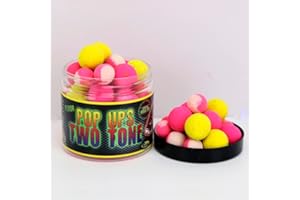 Fluor Two Tone Pop Ups Boilies 14/20mm Pro Elite Baits | Cebos Pesca Carpa | Artificial Baits Carp