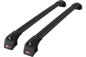 Apline Bagażnik dachowy kompatybilny z Jeep Grand Cherokee (WK2) 2011-2022, bagażnik dachowy ACE-2, czarny