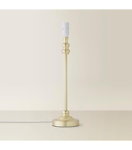 Victoria Candlestick Floor Lamp In Light Wood - View #13