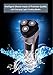 Surker Waterproof Durable Power Series Rotary Shaver, Men's Electric Razor, Electric Shaver, Grey