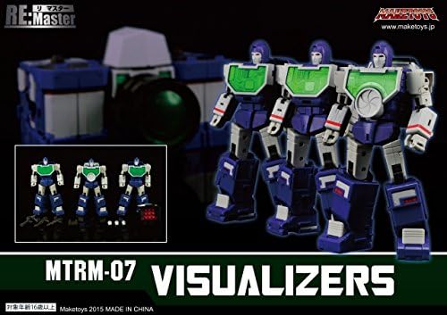 Transformers Maketoys MT RM-07 MTRM-07 Visualizers Japanese Version