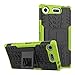 Produktbild G-Hawk® Schock-Beweis Dual Layer Hybrid Rüstung Hülle Für Sony Xperia Xz1 Compact, [Heavy Duty Protection] [Dual Layer] Hart Silikon Haut Hybrid KickStand Tasche/ Schutzhülle