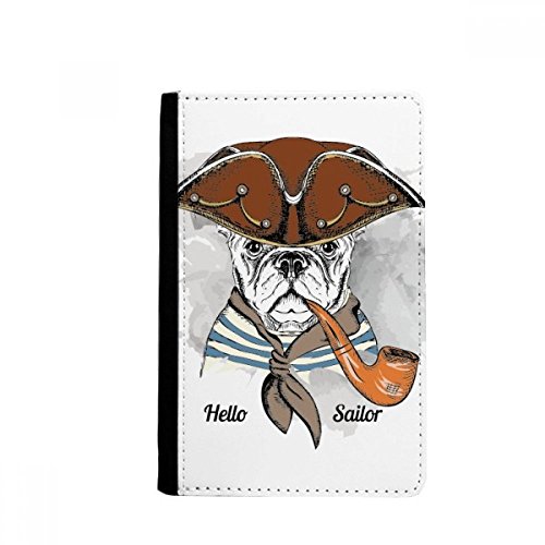 Preisvergleich Produktbild beatChong Schöne Hunde-Bekleidung Aquarell Illustration Pass-Halter-Reise-Brieftasche Abdeckungs-Fall Karten-Geldbeutel