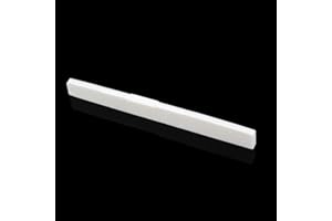 Musiclily Sillet Chevalet Guitare en Os pour Guitare Classique,DJ-08 80x3x9mm (2 Pièces)