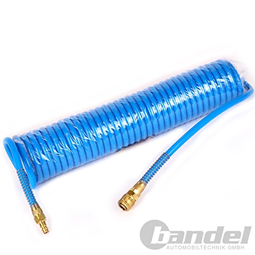 AH-02, MANNOL DRUCKLUFT SPIRALSCHLAUCH 10 Meter