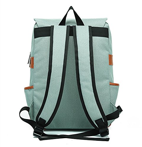 EssVita Vintage Rucksack Herren Damen Unisex School Student Oxford Laptop Rucksack Retro Rucksäcke Schulrucksack - 4