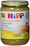 Hipp Apfel-Traube mit Reis