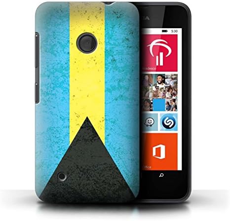 Stuff4 Phone Case/Cover for Nokia Lumia 530 / Bahamas/Bahamian Design/Americas Flag Collection