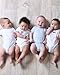 The Essential One - Blue 5 pack Baby Boy Vests / Bodies-Newborn ESS92