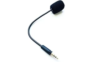 XIXIXIAXIA 3.5mm Game Microphone XO Four Stealth,Turtle Beach Recon Replacement 3.5mm Game Mic Boom Compatible for Turtle Beach Mic Ear Force XO One XO Three XO Four Microphone Boom Mic Recon 50X 50P