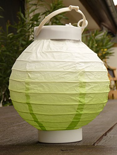 10-STÜCK LED Party Lampion ø 15cm in 5-PASTELL-FARBEN „Wunderschön“ - 3