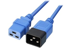 Lindy 30122 Câble d'alimentation 3 M Bleu