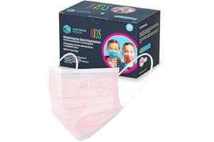 STAUBPIRAT CMM Curt Maria Medical - Pack of 50 Mouth and Nose Protection 100% Made in Germany - CE EN 14683 - Medical Mask for Children
