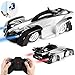 Price comparison product image SGILE Remote Control Wall Climbing Car Toy - Dual Mode 360° Rotating Stunt Car Rechargeable Racing Vehicle Gift for Kids - Black