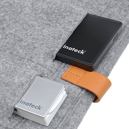 Inateck MP1502 H  lle f  r Apple Macbook Pro Retina 39 1 cm  15 4 Zoll  grau