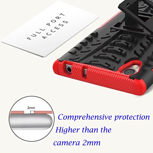 una funda para Sony Xperia L1 Funda de calidad GOGME Tough Armor Series Robusta Armadura H brida TPU PC Anti-Scratch Panel trasero Protector interno TPU a prueba de golpes Soporte plegable Protege perfectamente los bordes esquinas y botoneras de Sony Xperia L1 de ca das polvo y golpes azul reviews una funda para Sony Xperia L1 Funda de calidad GOGME Tough Armor Series Robusta Armadura H brida TPU PC Anti-Scratch Panel trasero Protector interno TPU a prueba de golpes Soporte plegable Protege perfectamente los bordes esquinas y botoneras de Sony Xperia L1 de ca das polvo y golpes azul