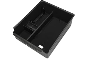 MARCHFA Caja de almacenamiento para consola central para 2021 2022 2023 2024 Tucson NX4 (automática) color negro