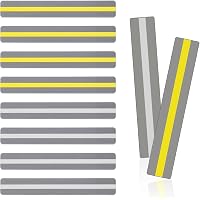 Règles De Lecture Pour Dyslexie - Lot De 10 - PVC Jaune - 19x3.2cm - Aide à La Lecture