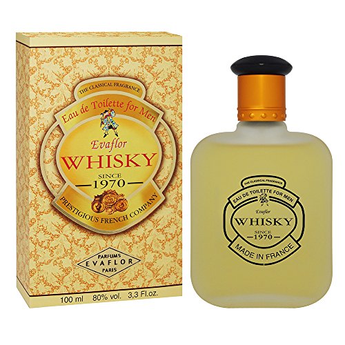 WHISKY FOR MEN   Eau de Toilette 100 ml  Spray  Profumo Uomo  EVAFLORPARIS