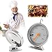 Produktbild TAOtTAO Lebensmittel Fleisch Temperatur Stand Up Dial Backofenthermometer Edelstahl Gauge Elektrisches Backofenthermometer der Küche 50-280 ° C