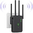 Necomi WiFi Range Extender, 300M Wireless Router,Wifi Repeater,Ac Dual Band 2.4 Anti-Interference,Wps Function One Click Interconnection,Can Connect to Desktop/Wireless Internet Simultaneously