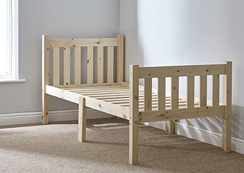 Strictly Beds and Bunks LimitedAthens Pine Bed Frame, 2ft 6 Single